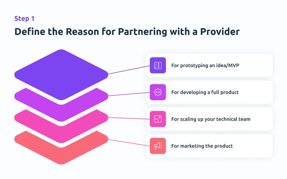 Define the Reason for Partnering with a Provider