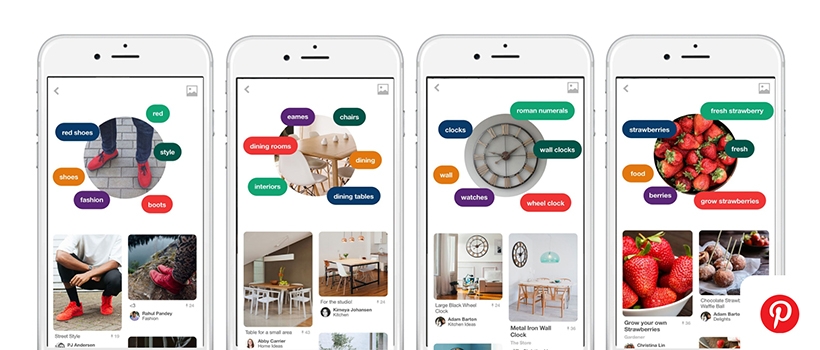Visual search with Pinterest