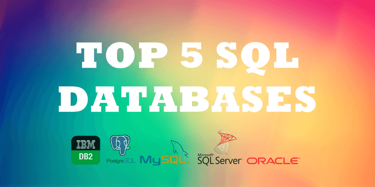 Top 5 SQL DataBases - Dashbouquet