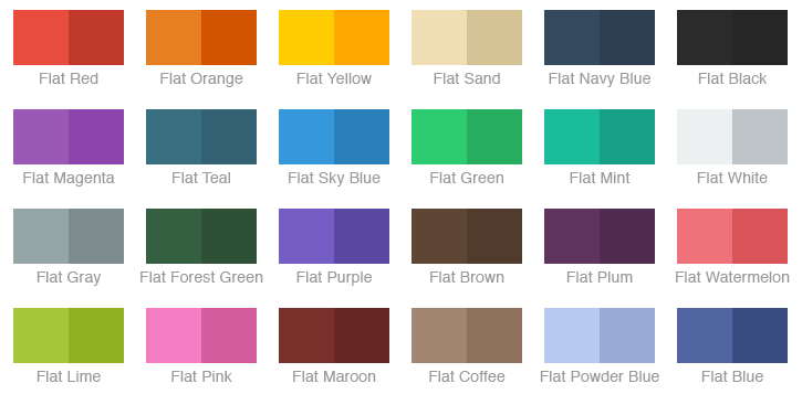 Chameleon colors scheme