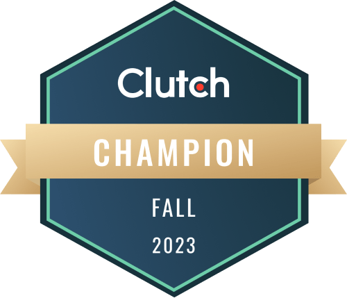 Clutch Award 2023. Dashbouquet Development Honored as a Clutch Champion