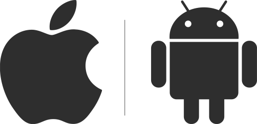 iOS and Android logos