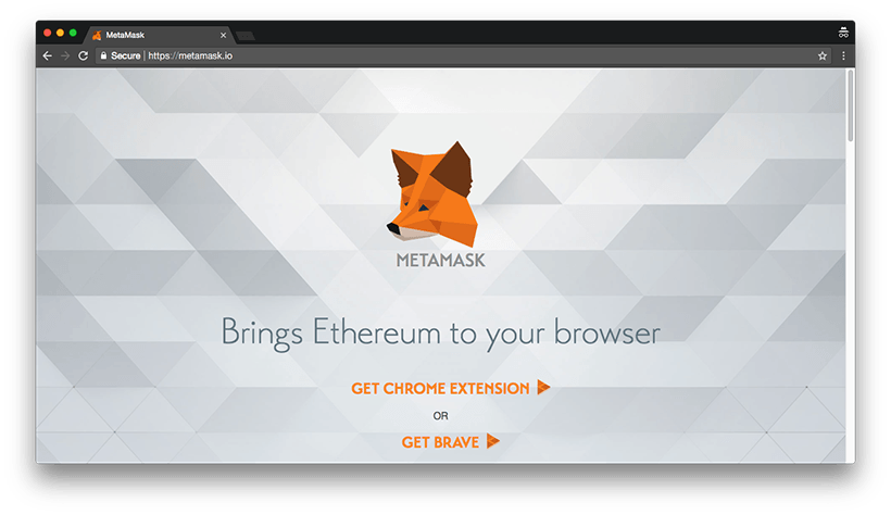 Metamask dashboard